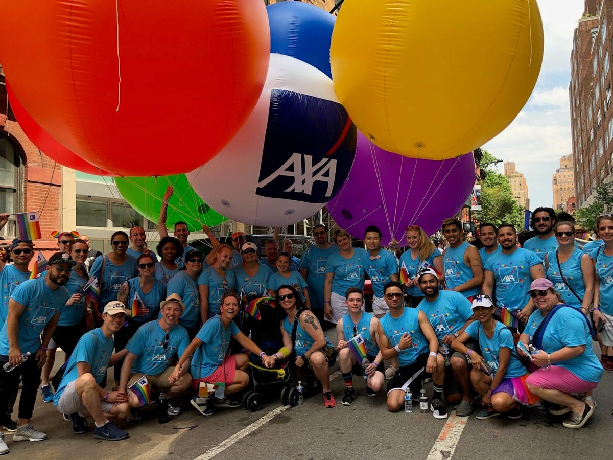 EquitableFin's tweet photo. We're proud to boast our #AXAPride! We're excited to participate in this year's #NYCPride March as a gold sponsor. Join us on 5th Avenue - there's a place for you! https://t.co/mjUfiruMW9