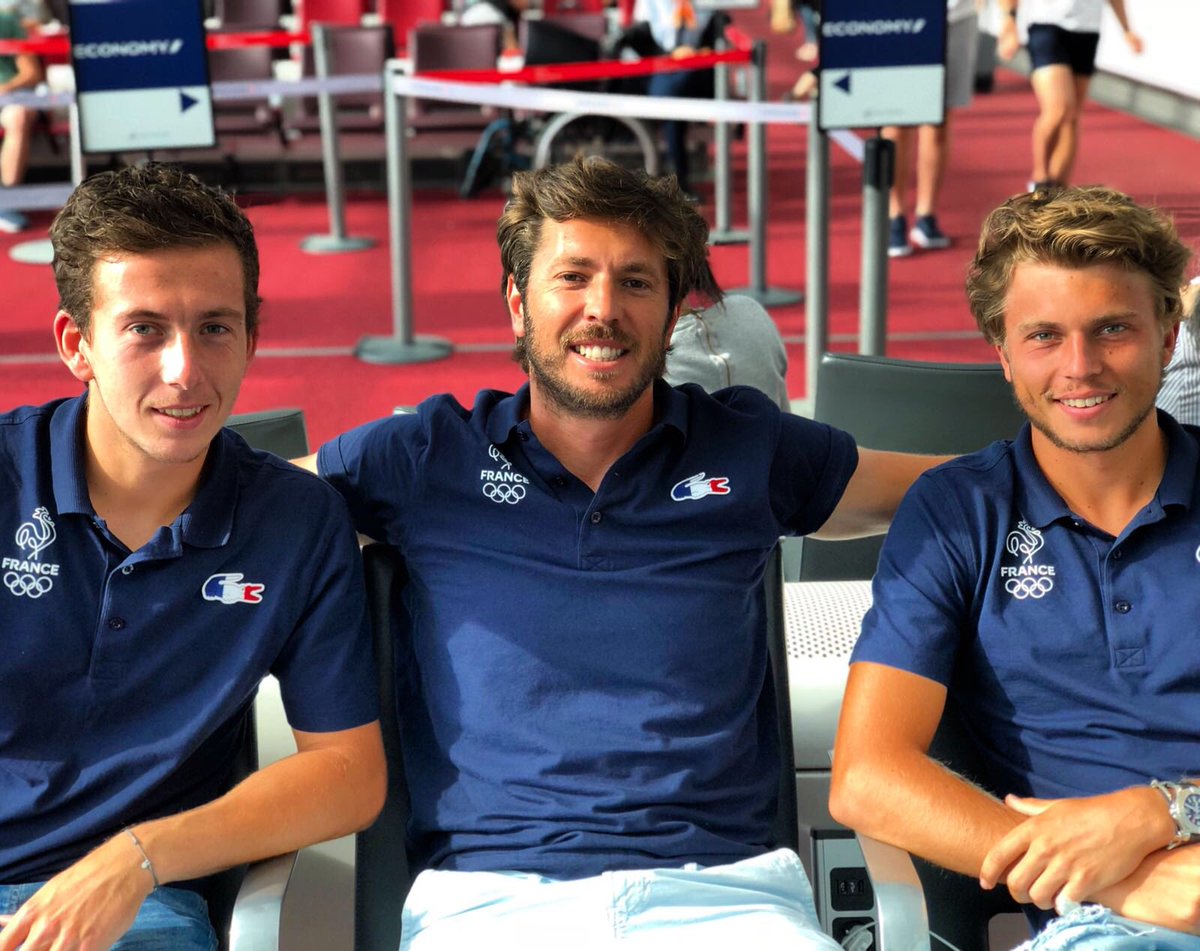 ✈️🇪🇸 En route pour les Jeux Méditerranéens ! <a href="/Tarragona2018/">Tarragona 2018</a> <a href="/FranceOlympique/">FranceOlympique</a> #EspritBleu