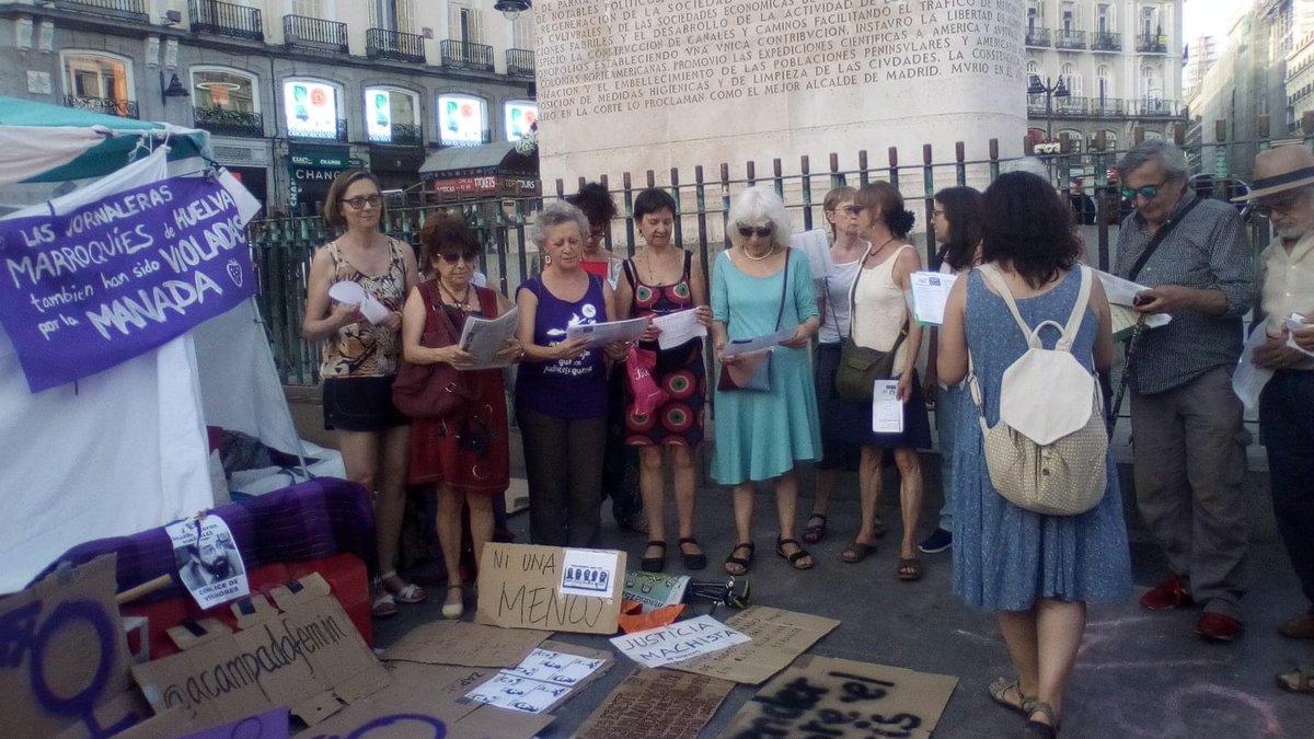 Ya están aquí con nosotres ¡¡¡<a href="/solfonica/">Solfónica</a>!!! ¡Ven a acompañarnos! #AcampadaFeministaSol