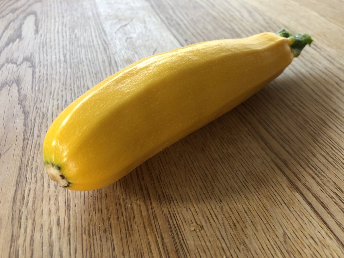swirlingpit's tweet photo. Totally over excited by first produce from my allotment! #yellowcourgette https://t.co/vBG64KG3Qh