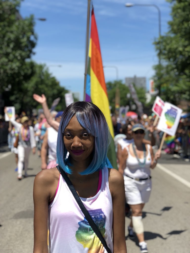 cookcountyclerk's tweet photo. Marching for #equality in #ChicagoPride2018!
This parade is always one of the highlights of the year! #CookCountyPride #LoveIsLove #twill #LGBTQ #lgbtchicago #RegisterToVote #Democracy https://t.co/rruWDRb56A