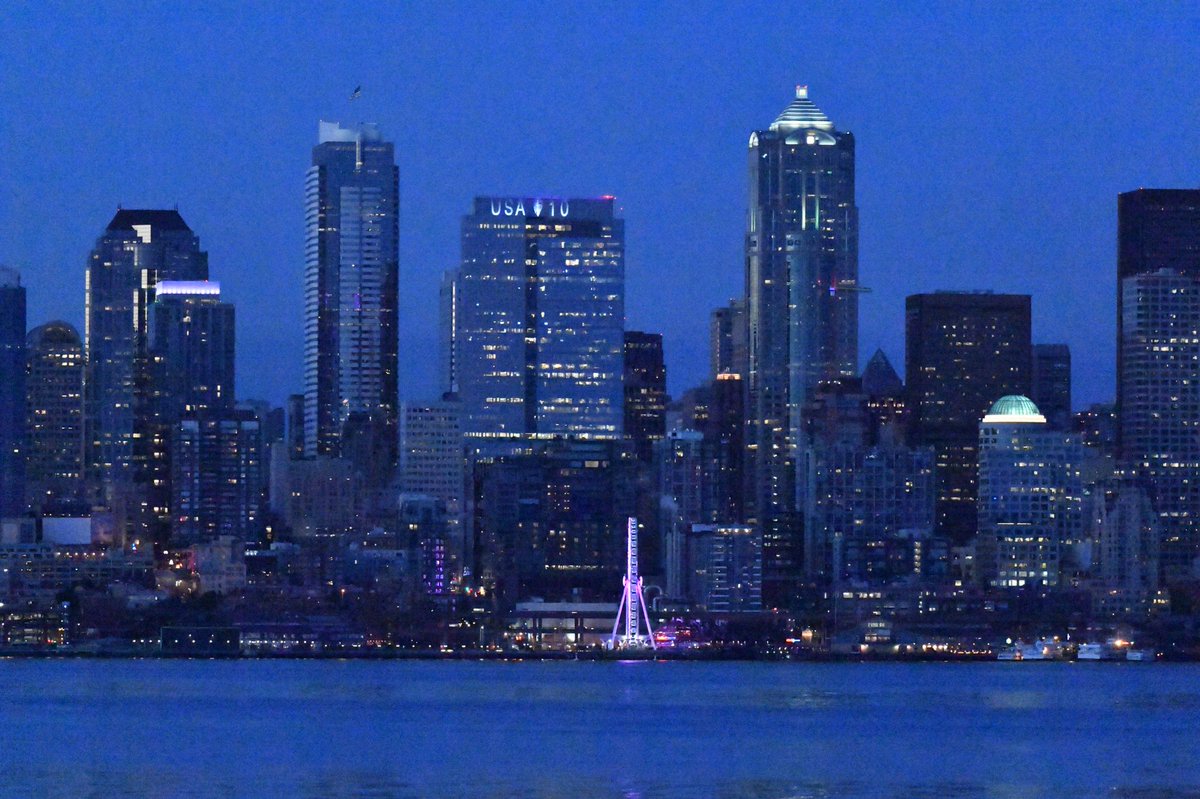 KeatorRob's tweet photo. Russell Investments Center counting down to opening of the USA Special Olympics 2018 https://t.co/bejuYhcmQK