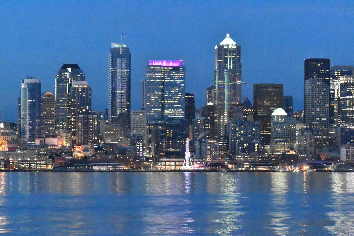 KeatorRob's tweet photo. Russell Investments Center counting down to opening of the USA Special Olympics 2018 https://t.co/bejuYhcmQK