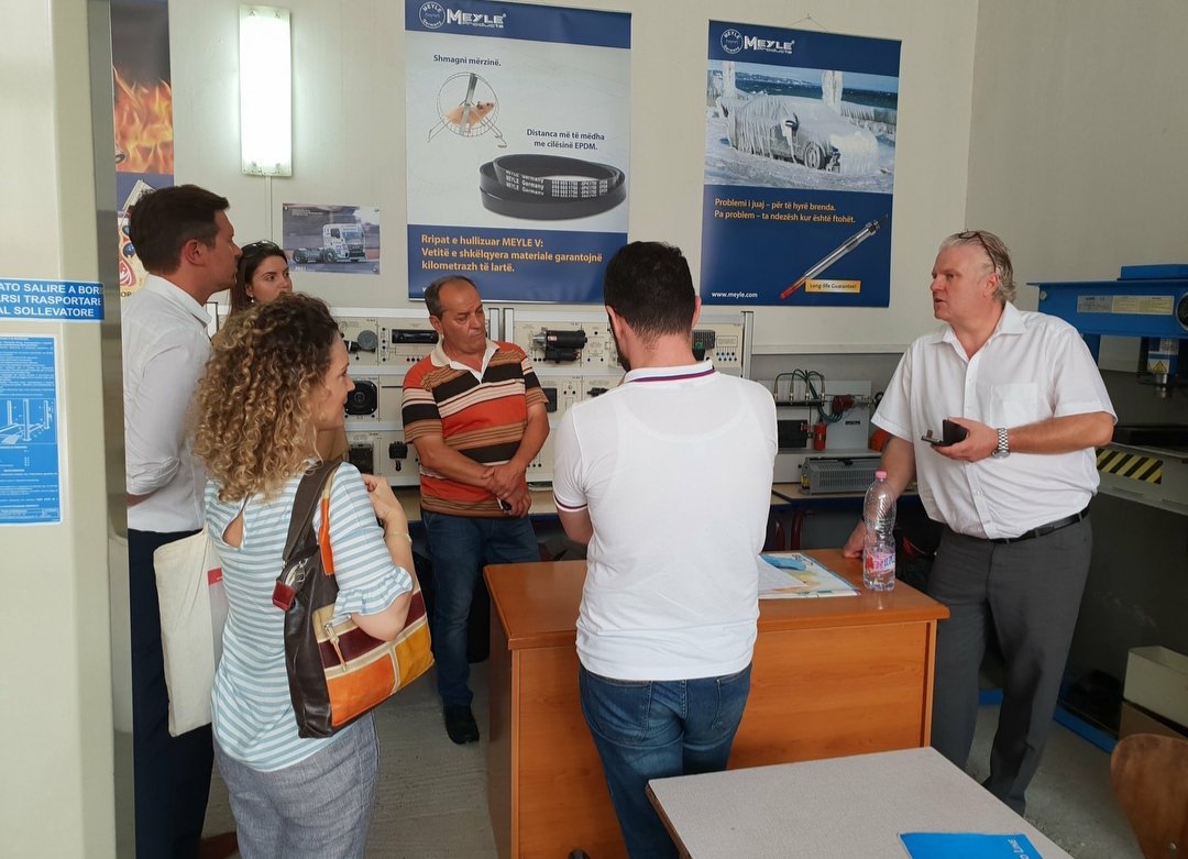Loreta Hysa (@loreta_hysa) on Twitter photo #electriccars in Albanian VET Schools 🚗🍃
Representatives of VDA and HWK in Germany on a visit for a potential collaboration in the field of e-Mobility, on Training and Curricula Development
@saytaxialbania <a href="/AutoyouAlbania/">Autoyou Albania</a> @skills_for_jobs #electriccars in Albanian VET Schools 🚗🍃
Representatives of VDA and HWK in Germany on a visit for a potential collaboration in the field of e-Mobility, on Training and Curricula Development
@saytaxialbania <a href="/AutoyouAlbania/">Autoyou Albania</a> @skills_for_jobs