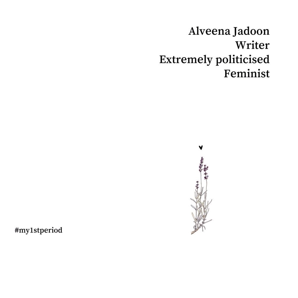 herground's tweet image. 5/100! Here's this week' Alveena Jadoon has shared her first period story.
facebook.com/hergroundpk/ph…. #100daysproject #periodmagazine