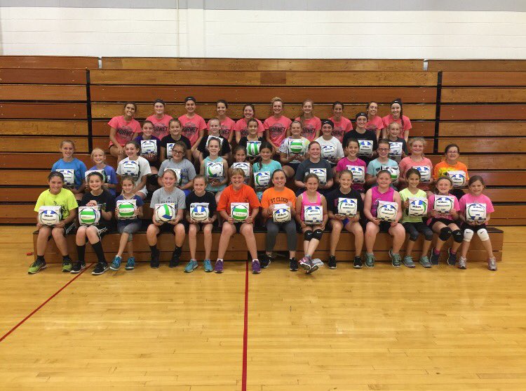 We had a very fun week of summer camp!🏐 Thanks to all who came out to join us!😄