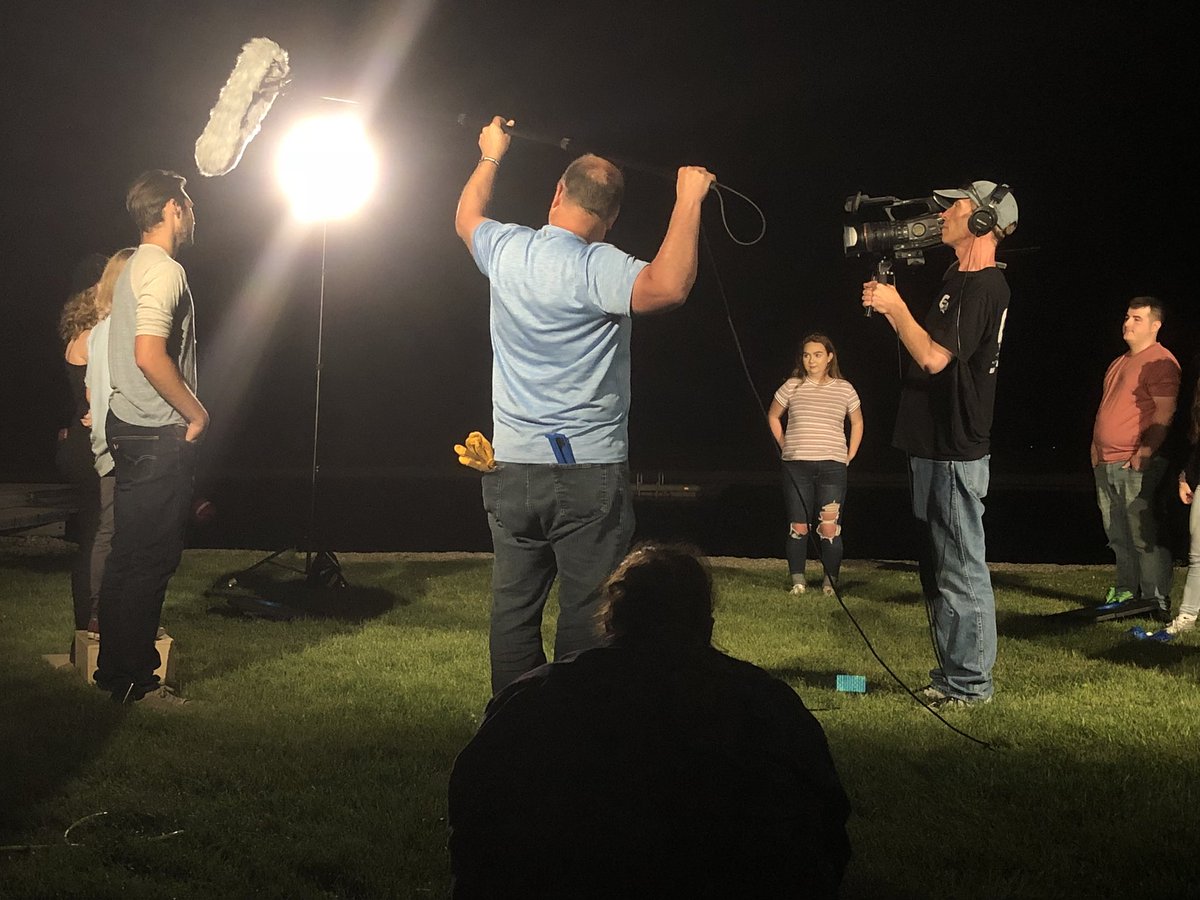 On the set with <a href="/Capture1tv/">Capture1 Studios</a> on #holcombrd #indiefilmmaker #lighting #HorrorMovies