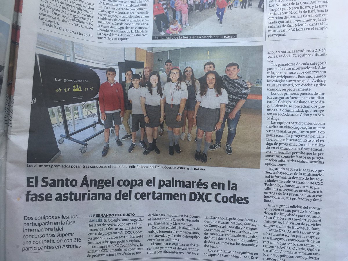 crisfdelacampa's tweet photo. #DXCcodes in the news 🗞 https://t.co/bf4AnbT5vE