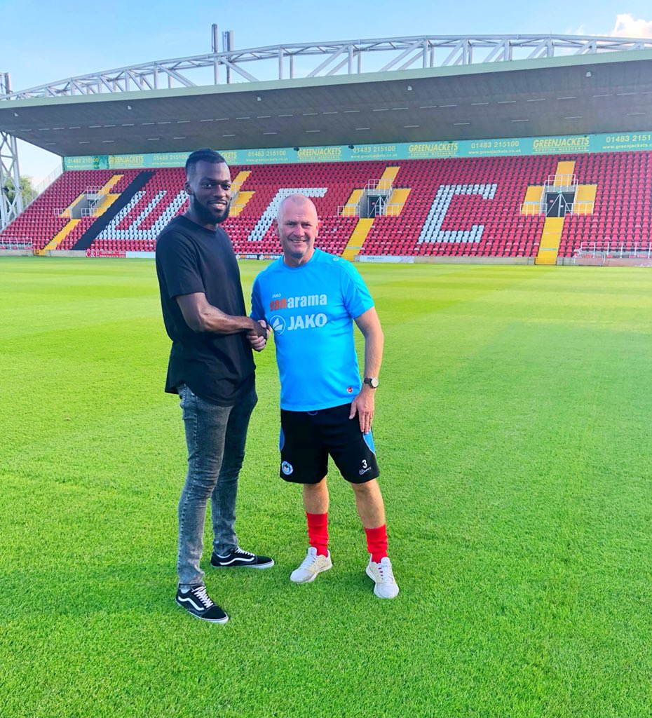 Glad to have signed for <a href="/wokingfc/">Woking Football Club</a> Excited for the task ahead! Thanks for the welcome messages 💪🏾🔴⚪️