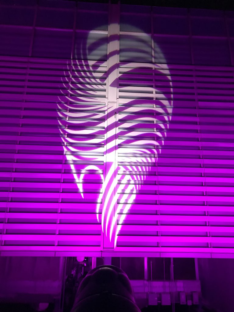 KeatorRob's tweet photo. @2018USAGames #RussellInvestmentsCenter #CommonWealthPartners CommonWealth Partners has been counting down to the 2018 Special Olympics. The CommonWealth Team has been counting down the last 24 nights with putting 24’ tall countdown numbers on the West face of the roof https://t.co/sdYN53Pk1y