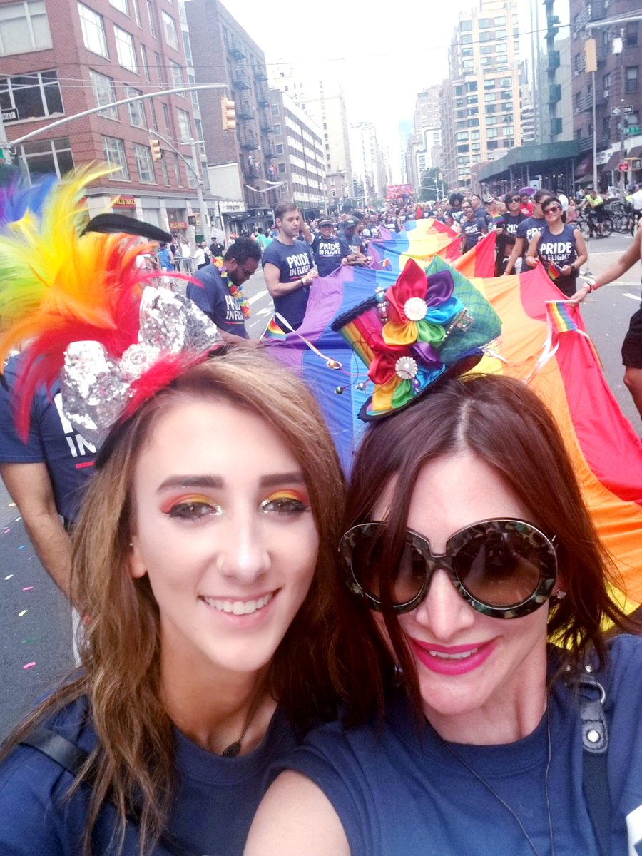 MemphisMorgan's tweet photo. Happy Pride! #Pride #deltaproud #prideinflight https://t.co/YMjvoXvJp9