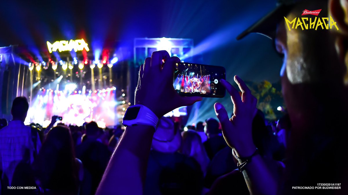 BudweiserMx's tweet photo. @MachacaFestival esto no es un adiós, es un... ¡Nos vemos en 2019! 🤩  #BudweiserMachaca https://t.co/KTbiW03fGx