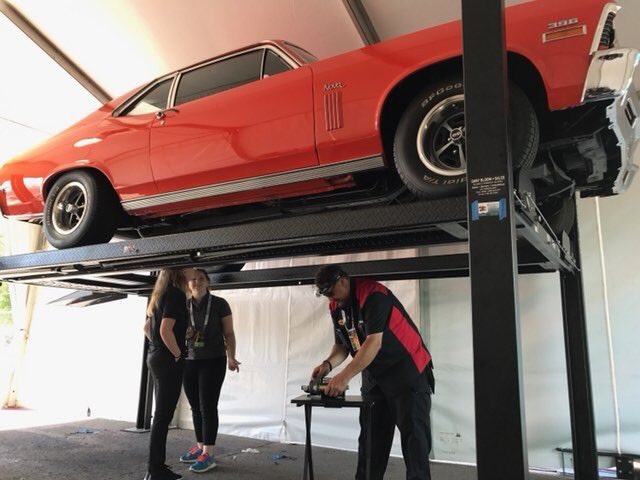 MCAutoResto's tweet photo. @Mac_College students interning @Barrett_Jackson Auction in Connecticut this weekend. @gutzgirl @MC_President #onlyatMC #domorelearnmore https://t.co/mzMb26UURU