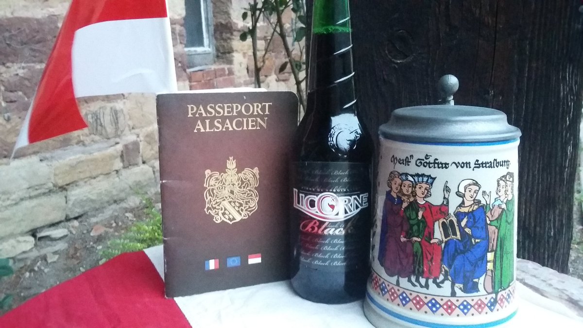 Petite pause tranquille entre deux lectures de livres d'histoire sur l'#Alsace  à l'occasion de l'#AlsaceFanDay !