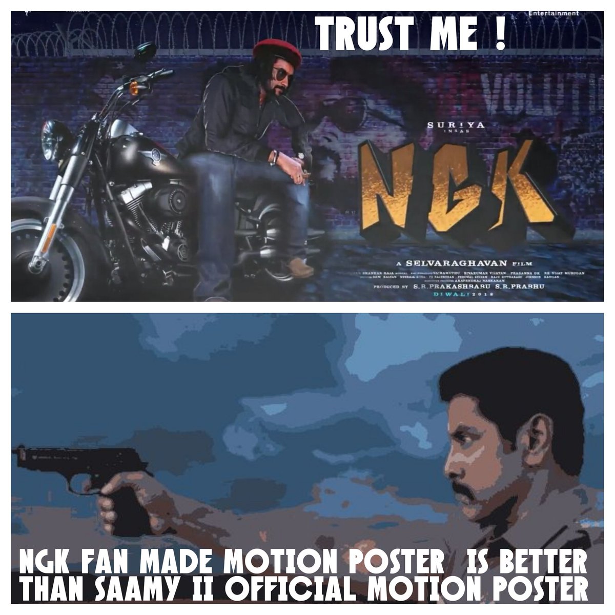 Anish_Cashyap's tweet photo. #NGKFanMadeMotionPoster
@NGKmovie @selvaraghavan @SuryaOfficial10 @TeamSft @SuriyaFansClub @DreamWarriorpic https://t.co/WwsCBH587Y