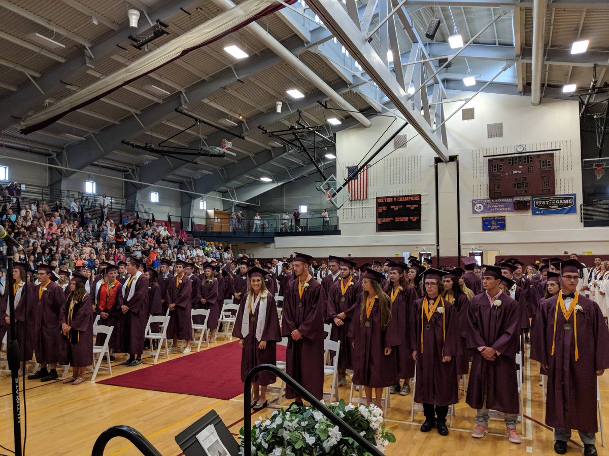 WagerBecky's tweet photo. Graduation today for WCCS Class of 2018. Congratulations!  We are so proud of you. Continue to soar like an eagle. https://t.co/lRaFPbE4dY
