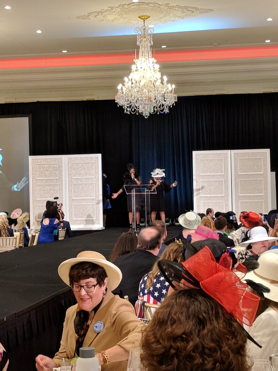 DelGlennDavis's tweet photo. @DiamondandSilk has our @VFRWomen rolling at #TeaForTrump . https://t.co/bliAPUH6RB
