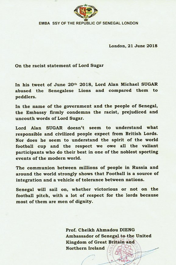 DREAMTRIP on Twitter "A distinguished letter from the ambassador of