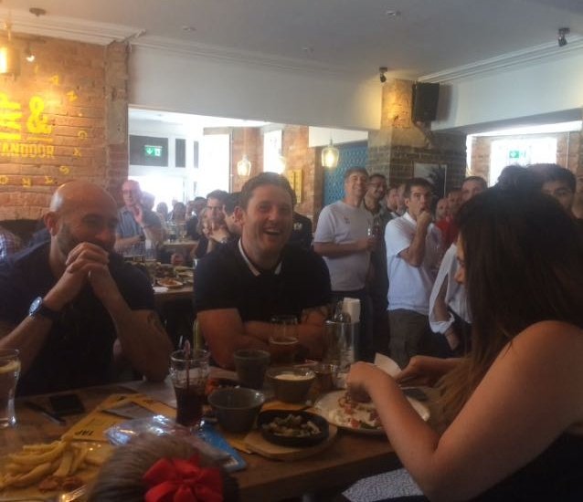 TapAndTandoor's tweet photo. Good beer, good food and good company - it's a hat-trick @tapandtandoor ⚽🍻🍗🥂
#football #fifaworldcup #fifa18 #familyfun #kidfriendlypub #Solihull #independent #gastropub #goodbeer #goodfood #goodcompany #goodgame #hattrickHarry #hattrick #ENGvsPAN #england #comeonengland https://t.co/titnx6zdMI