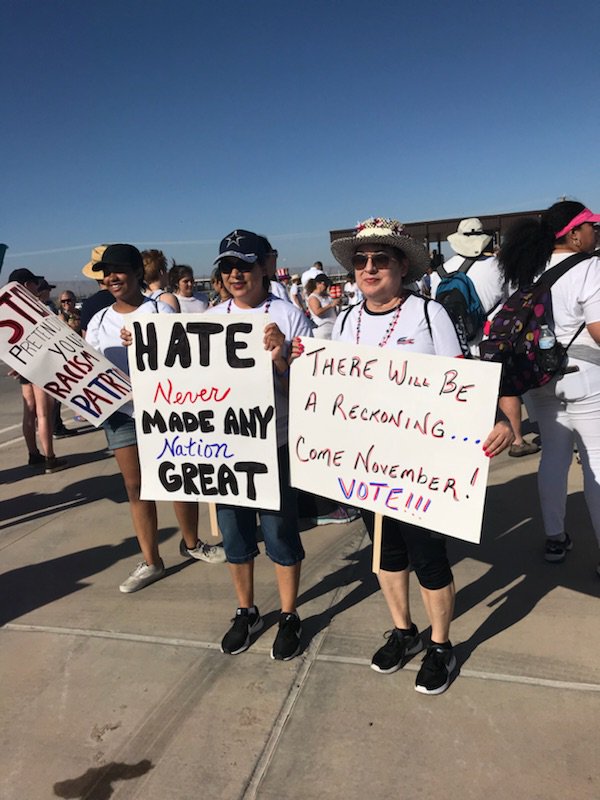 LilytheTeacher's tweet photo. Powerful day in #TornilloTX. Thank you @votolatino for the opportunity and thank you to the educators who stood with me in calling for an end to this administration's zero-compassion policies. We will not fail these families and children. #EndFamilyDetention https://t.co/LF9IJq0xk7