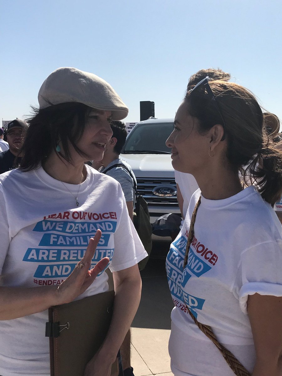 LilytheTeacher's tweet photo. Powerful day in #TornilloTX. Thank you @votolatino for the opportunity and thank you to the educators who stood with me in calling for an end to this administration's zero-compassion policies. We will not fail these families and children. #EndFamilyDetention https://t.co/LF9IJq0xk7