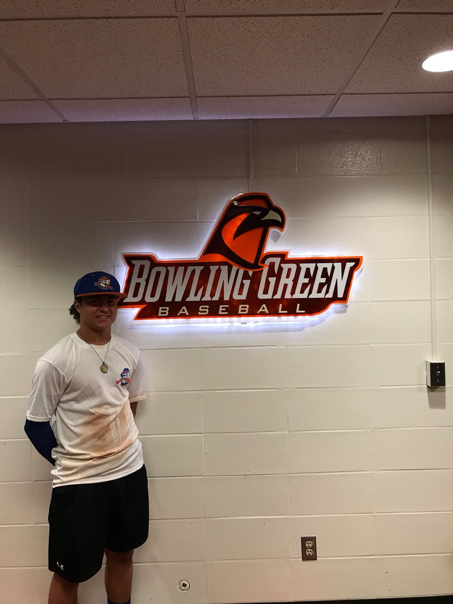 Thank you to Coach Shay and Coach Schmitz for giving up their Sunday to allow me to visit <a href="/BGSU_baseball/">BGSU Baseball</a> today. 

Very humbled to have been offered to further my academic and athletic career at Bowling Green State University. #AyZiggy #1%