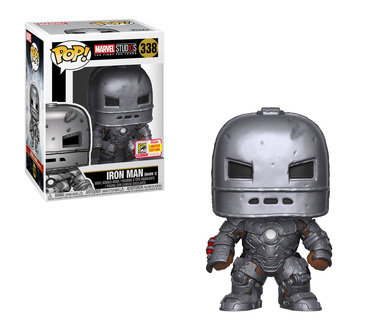 OriginalFunko's tweet image. RT &amp;amp; follow @OriginalFunko for a chance to WIN a #SDCC 2018 exclusive Iron Man (Mark I) Pop!