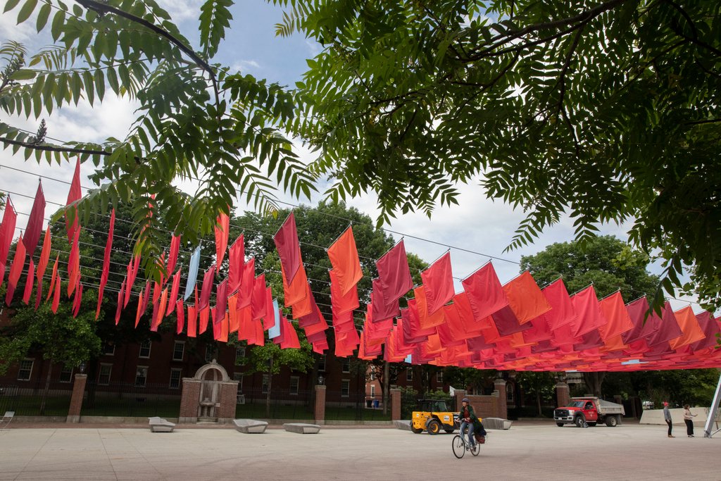 Harvard University On Twitter Under This New Canopy In The