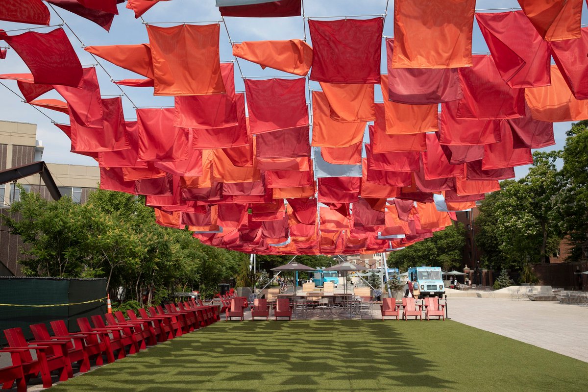 Harvard University On Twitter Under This New Canopy In The