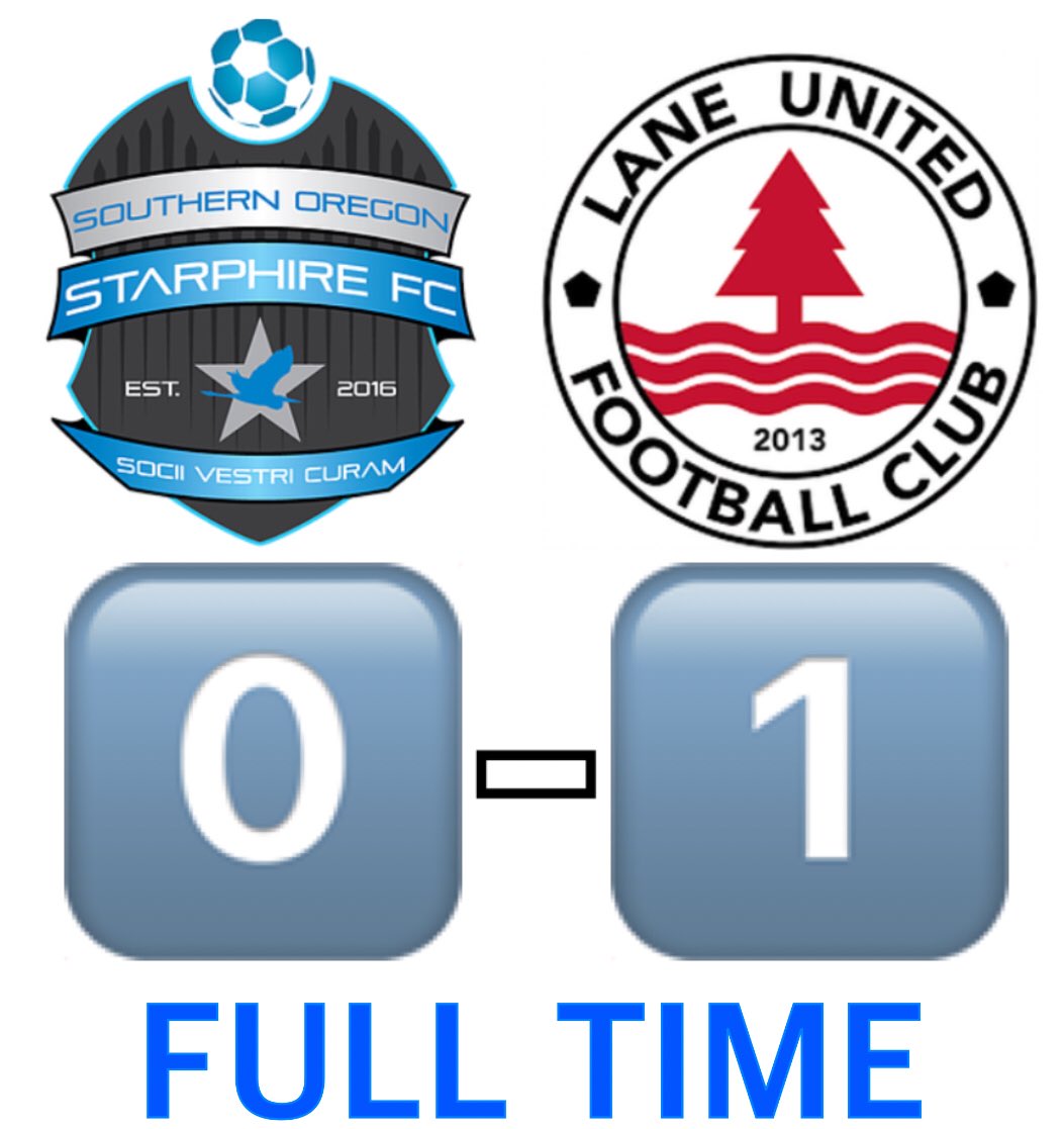 starphirefc's tweet photo. Final Tally1️⃣-0️⃣ @LaneUnitedFC ⚽️Thanks for a great match as always🤙 #blueflamefutbol https://t.co/9ruN3elDnR