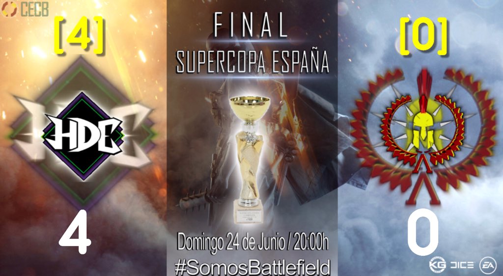 CECB_Oficial's tweet photo. @HDEeSportsClub 4-0 @ClanMataharis 

🏆Otro campeonato para HDE para cerrar una temporada histórica,¡felicidades!🎊🎉

😍Que gran equipo MTHR, a seguir hacia delante y a pensar en vuestra siguiente final vs @BEGAElite , ¡animo y mucha suerte!

🎖MVP FINAL: LiSeR_DeSTRoYeR [HDE] https://t.co/s3MlGIjliy