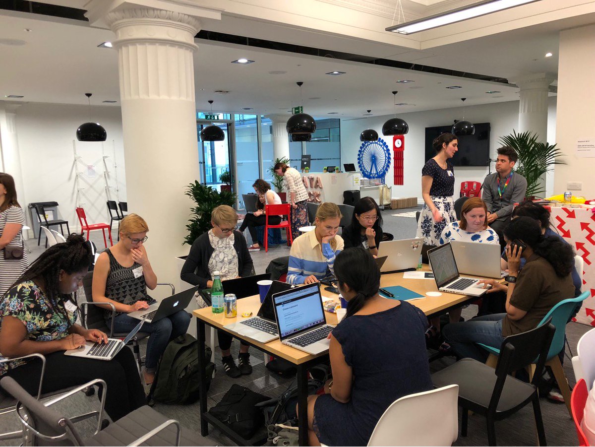 EllPha_AI's tweet photo. Amazing day yesterday at #GPGHack with some amazing hackers. Just you wait! #fightbias #gpghack @EllPha_AI @codebar &amp; @AIClubGenderMin https://t.co/p1F0xhDr3B