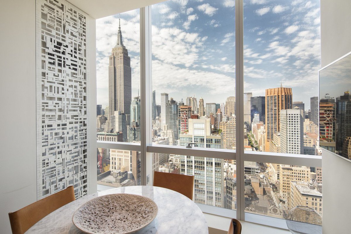 WSJRealEstate's tweet photo. Peek inside the Manhattan penthouse that this media-and-drinks empire heir is selling  https://t.co/7cEfrpRa2z https://t.co/Hf2h1TTGtC