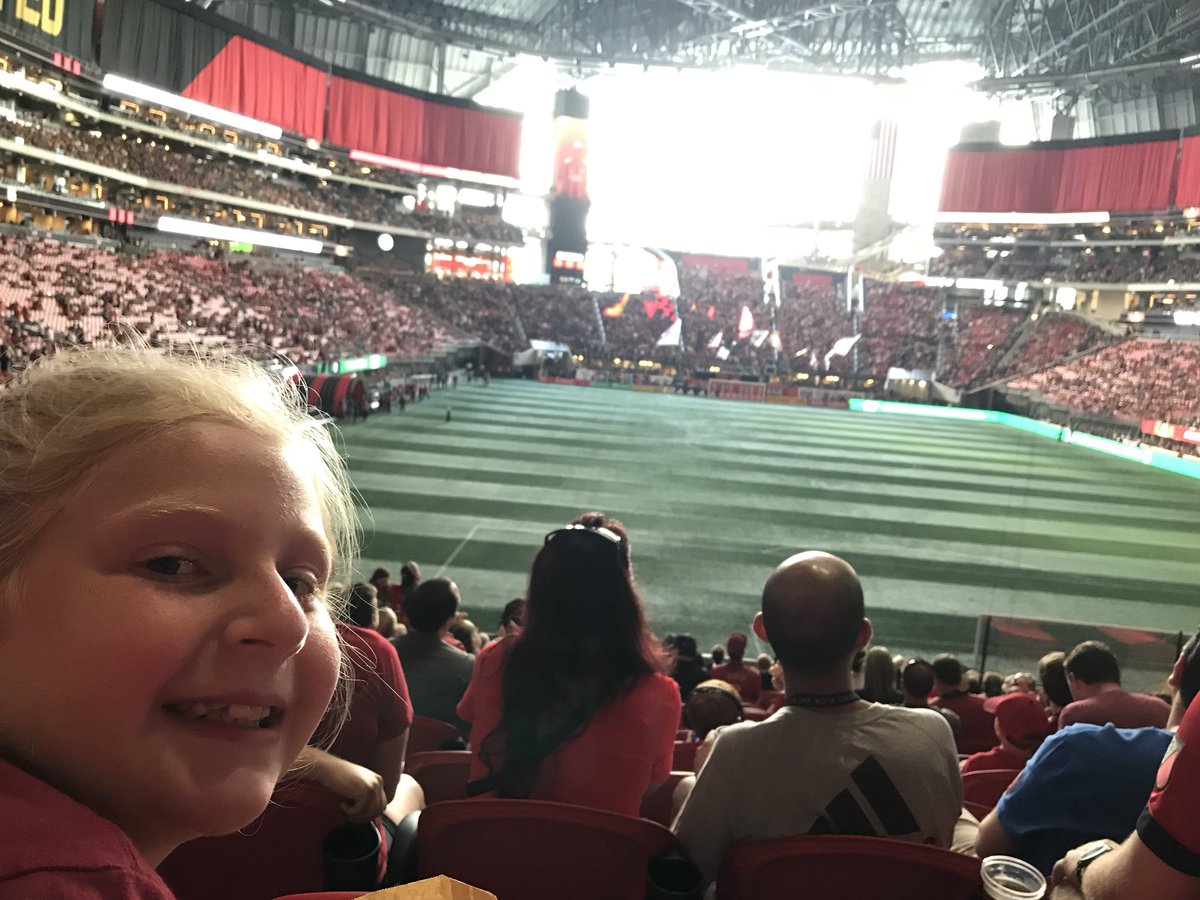 IngaRusso's tweet photo. ATL!! #ATLUTD https://t.co/2e8tabKMxQ