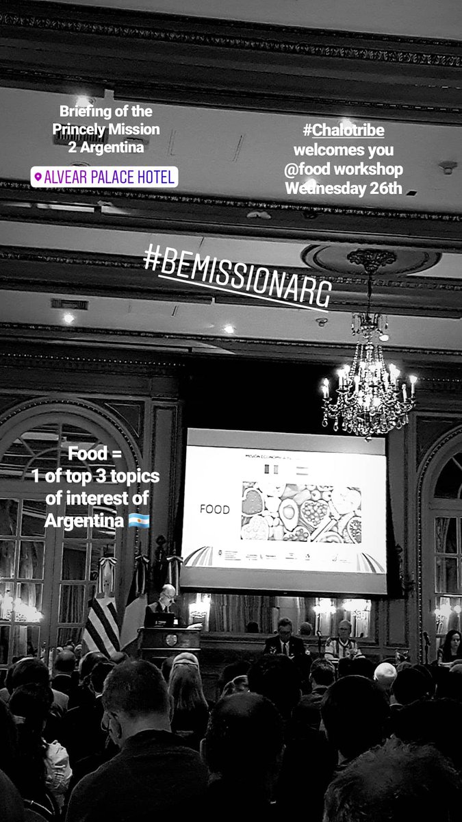 chalocompany's tweet photo. Kick off of the Princely Mission in Argentina! #chalotribe is honoured to welcome you all to our workshop on Wednesday on Food Innovation & how local ancient grains are conquering the Foodture & we are adding value to lower the treshold! #bemissionarg https://t.co/jB2IZHQzkz