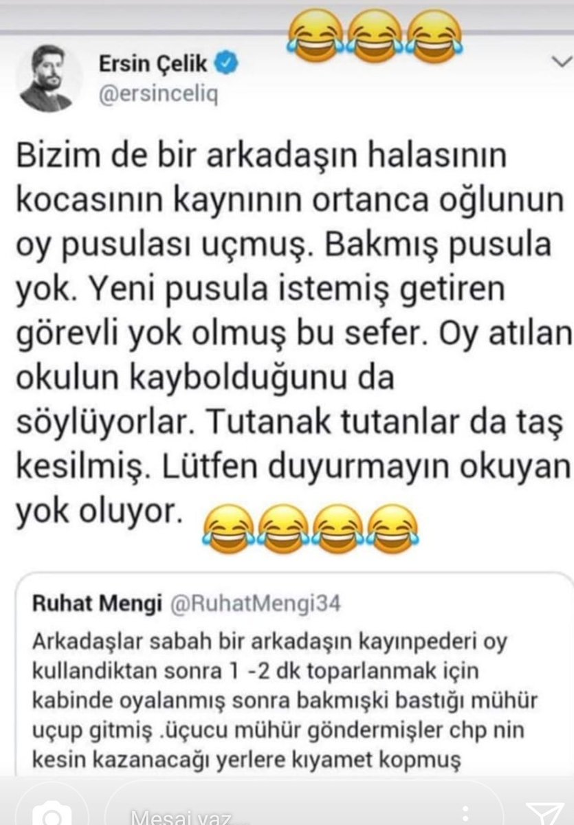 tugbaltinok's tweet photo. @bilgingirl 😂😂 https://t.co/BcXMHoGIcf