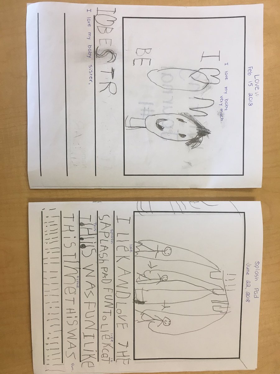 hollydumond's tweet photo. Look at the growth from Feb-June! I wish I could post all of them, but here are just a few. 3/4 of these samples are EAL learners. I'm so proud of this group of students, they have worked so hard all year and blow me away each and every day! I'm sure going to miss them! https://t.co/YvBPOecfqt
