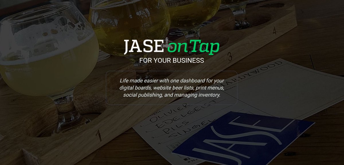 JASEonTap's tweet photo. Running a #craftbrewery? Publish your #beerlist to millions for free: https://t.co/Que3xIxiEx https://t.co/TqykvvfdUo