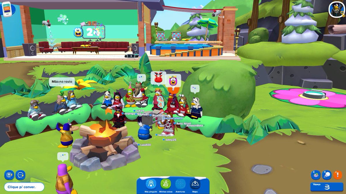 BolinhaDeNeveCP's tweet photo. O Big Brother Pinguim já começou!! E temos o vencedor da primeira prova! @donLukeCP . Quem será eliminado?? https://t.co/U79Ut0Vt8v
