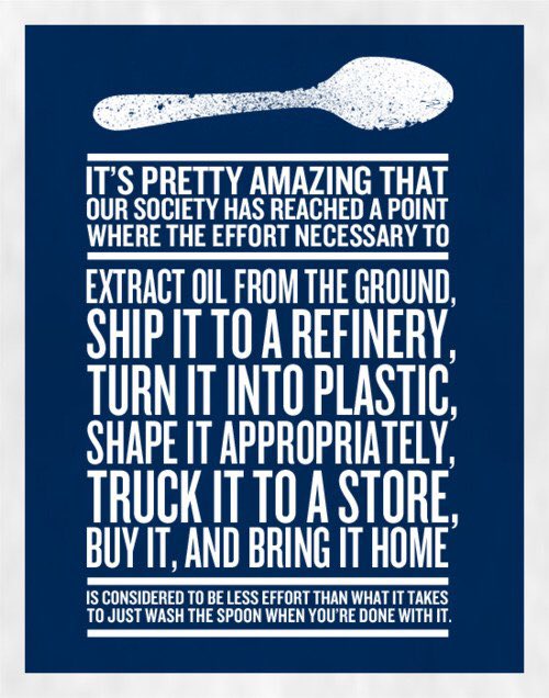 SoTippiecal's tweet image. Humanity in a nutshell 🤦‍♀️🤷🏼‍♀️🙅‍♀️
#plasticspoon #plastic #pollution #stopwithplastic #plasticpollution #plasticwaste #singleuseplastic @2minbeachclean @aplastic_planet @PlasticFreeOcns @Greenpeace @noplasticfrance @brkfreeplastic