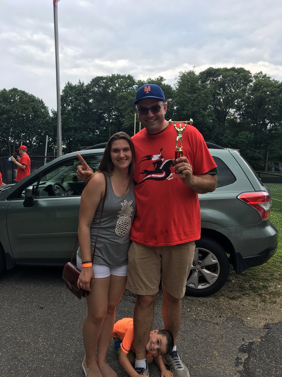 LuHiFootball's tweet photo. Day of. Champions today at the Tailgate Olympics. Nate/Gabby Martone, Pete Martone/Thomas Seger, Rickie Furline/Pete Martone and the upset of the day Kelly Reno and Nate with the Jart Championship!  @ThomasSeger12 @AmbassadorBIGz https://t.co/Aixlw7Tjbo