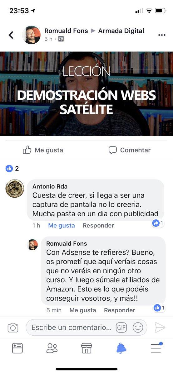 RomualdFons's tweet photo. En la ARMADA hoy se ven cosas que no se ven en ningún otro lugar 😁
Seguid con lo del Gmail, que nosotros y nosotras vamos avanzando 🙋🏻♂️ https://t.co/HSgMX8HGsz