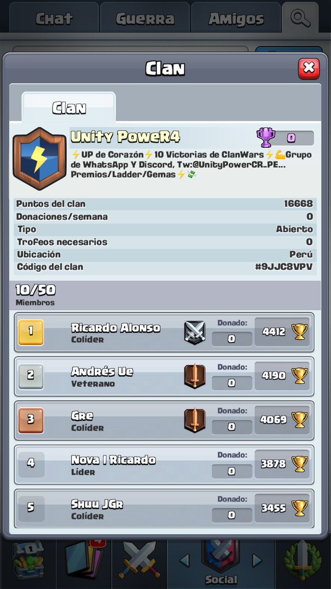 CRPO l Callao- Clash Royale tweet media