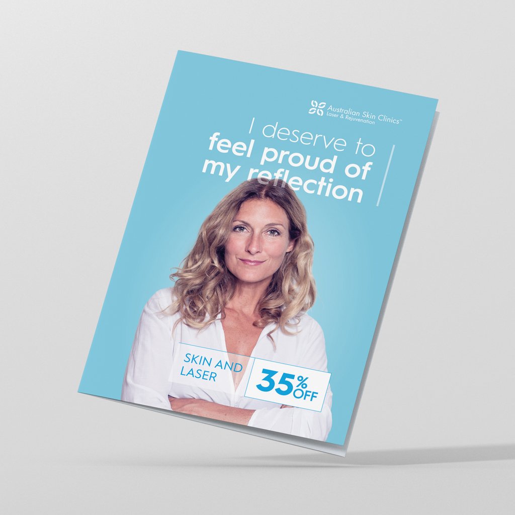 madewithply's tweet photo. Part of a fresh new campaign we developed for Australian Skin Clinics. This concept has been rolled out at 25 of their locations across Australia! #MadeWithPly https://t.co/vvMB20DgoF