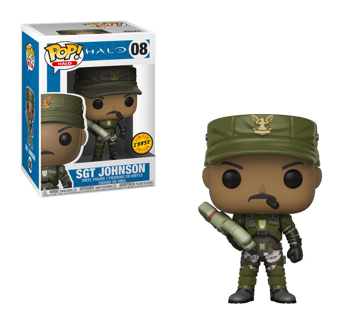 OriginalFunko's tweet image. RT &amp;amp; follow @OriginalFunko for a chance to WIN a #Halo Sgt Johnson Pop! CHASE.