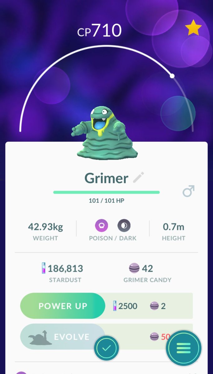 nicolemlichaj's tweet image. Hatched an #AlolanGrimer! #PokemonGO