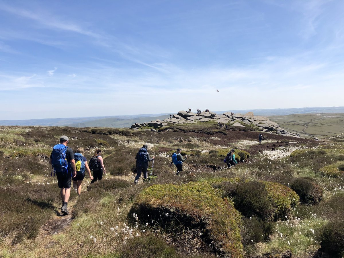 victorialzrvc's tweet photo. Thanks for a great training day in the Peak District today @WellChild. Great preparation for your Three Peaks and 8in48 Challenges #activeaging #livingthemessage https://t.co/NGZffdUaCD