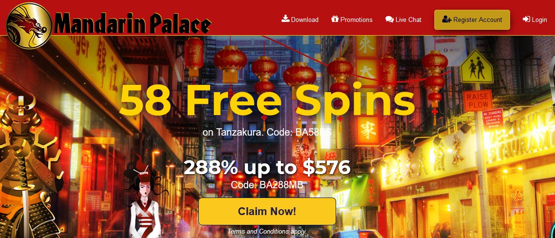 Mandarin Palace No Deposit Mandarin Palace No Deposit