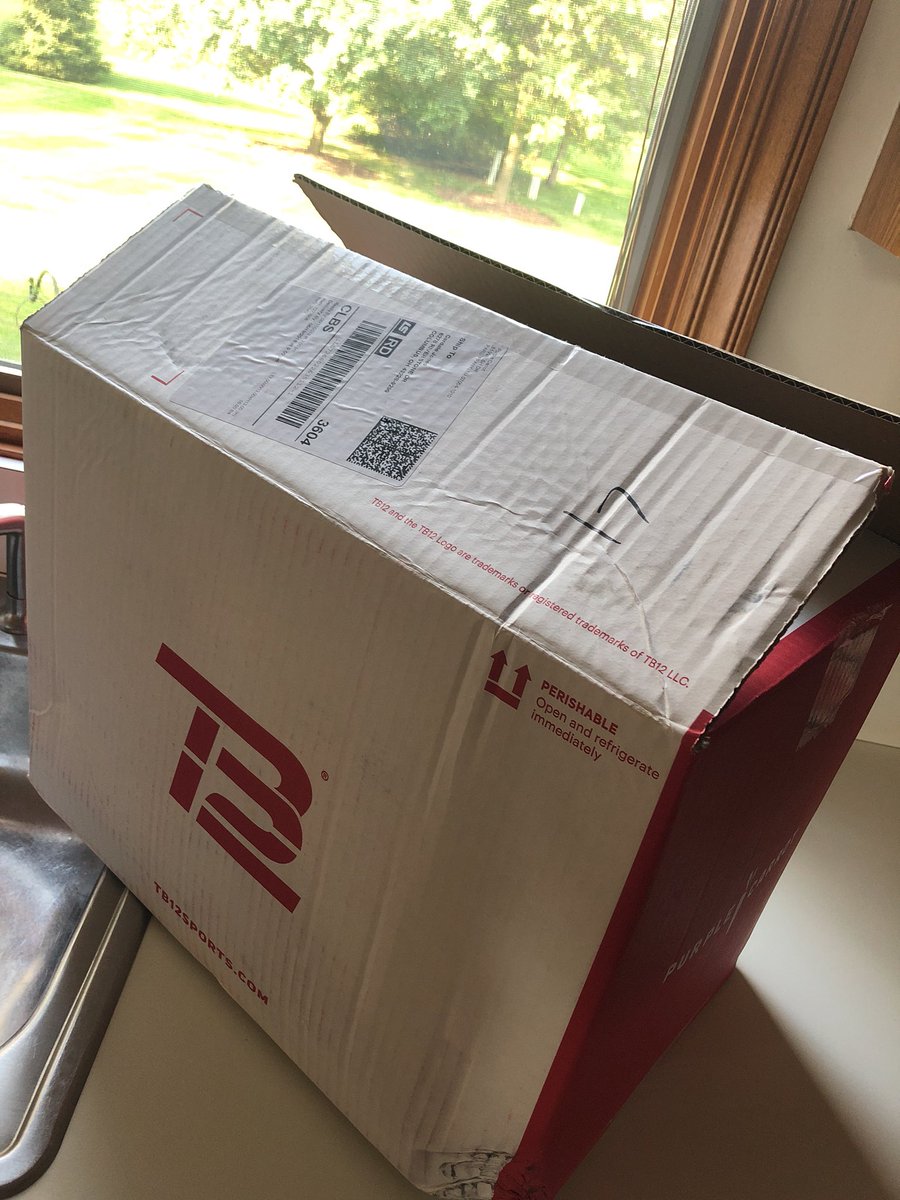Thanks <a href="/TB12sports/">TB12sports</a> for the package and helping me transition to a complete plant based diet and life style