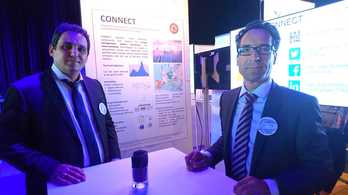 CONNECT_ECSEL_T's tweet photo. @CONNECT_ECSEL_T was present at the 2nd #ECSELSymposium, held in Brussels, Belgium, on June 19th 2018. CONNECT's PO Mr. Holger Schmidt had discussions with ECSEL’s Program Officer Georgi Kuzmanov on  the project's progress and about the “Shaping Digital  Innovation” event. https://t.co/k5I9gMMvGZ